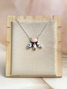 Multi Conch 3 Petal Necklace-Necklaces-Krush Kandy, Women's Online Fashion Boutique Located in Phoenix, Arizona (Scottsdale Area)