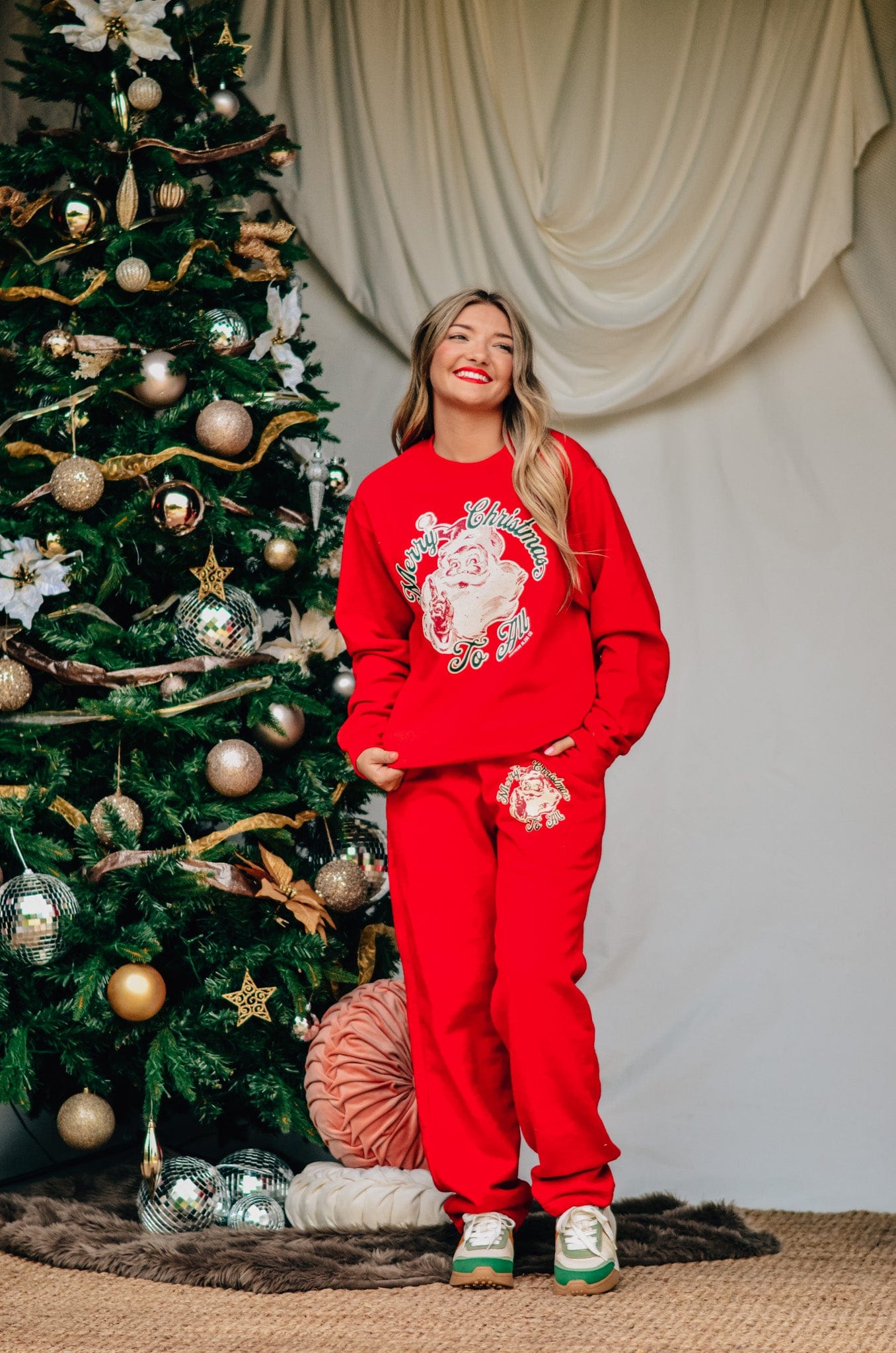 Vintage Santa R ed Pants-Krush Kandy, Women's Online Fashion Boutique Located in Phoenix, Arizona (Scottsdale Area)