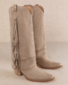 Bambi Fringe Western Boots