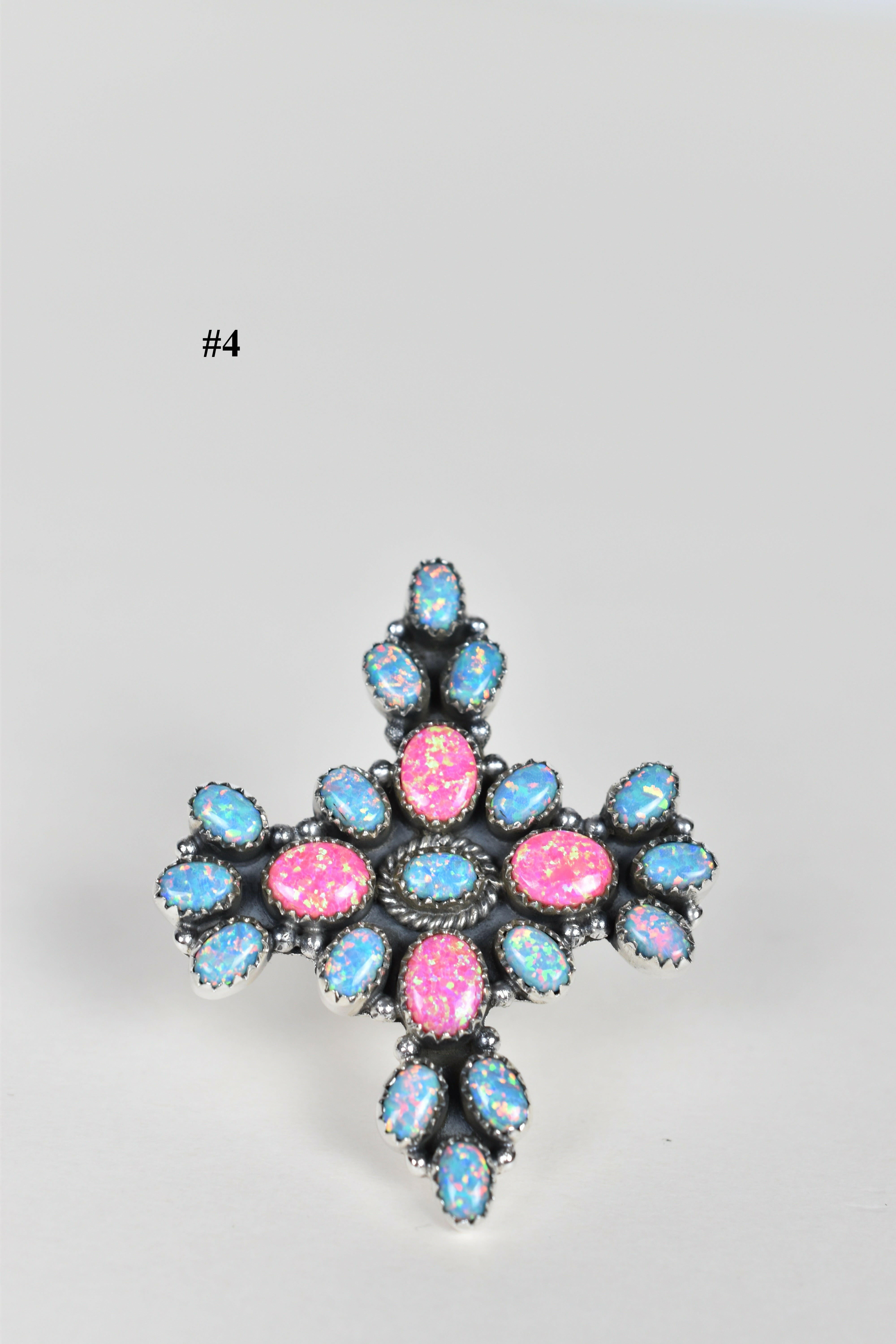 Magical Opal Cluster Rings ( 10 DIFFERENT ONE OF A KINDS!! )-Cluster Rings-Krush Kandy, Women's Online Fashion Boutique Located in Phoenix, Arizona (Scottsdale Area)