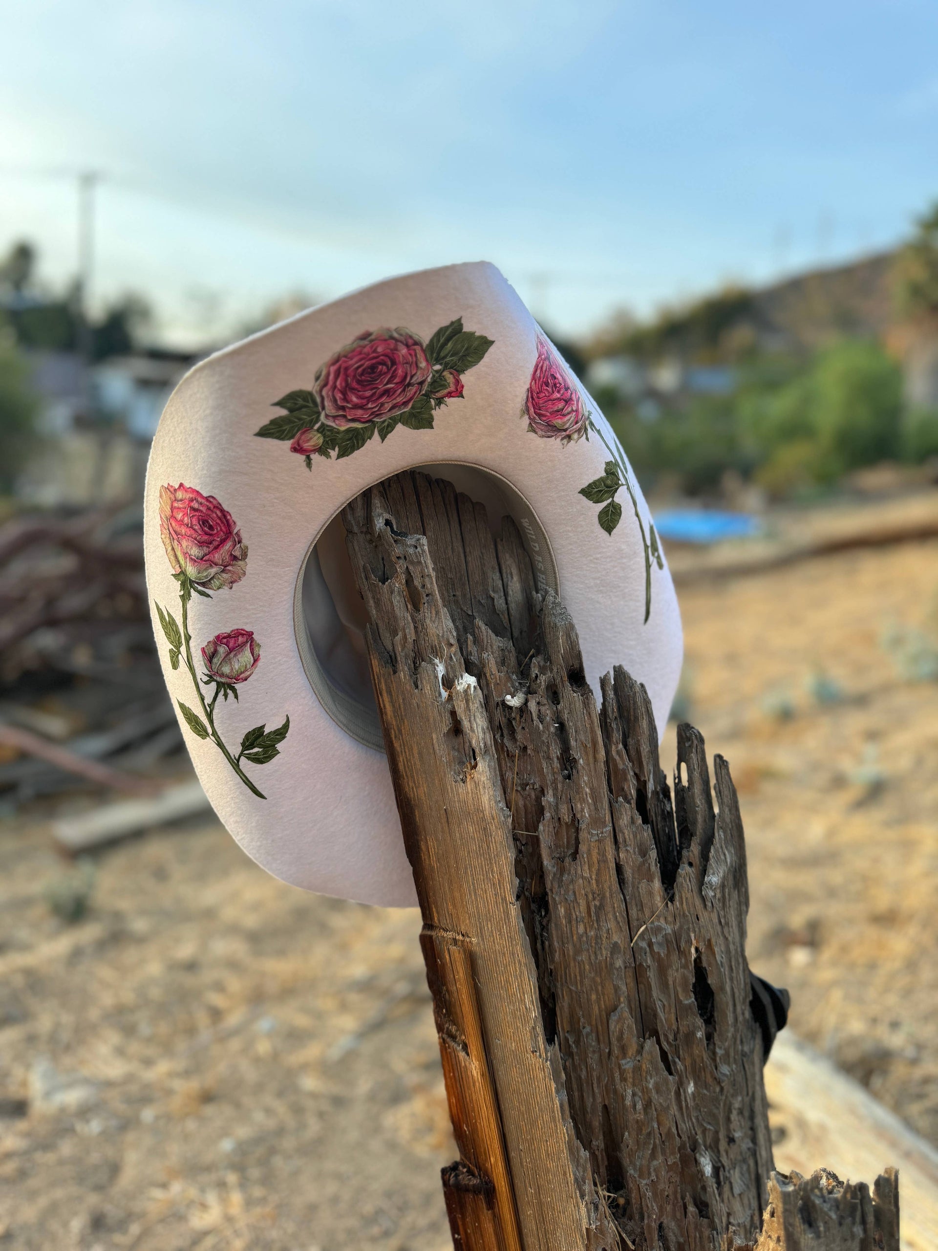 The Seraphina Western Hat - Made to Order-Hats-Krush Kandy, Women's Online Fashion Boutique Located in Phoenix, Arizona (Scottsdale Area)