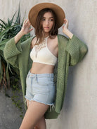 Knit Netted Cardigan | S-3X-Cardigans-Krush Kandy, Women's Online Fashion Boutique Located in Phoenix, Arizona (Scottsdale Area)