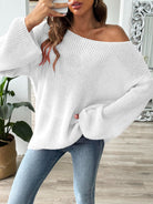 Round Neck Long Sleeve Sweater-Krush Kandy, Women's Online Fashion Boutique Located in Phoenix, Arizona (Scottsdale Area)