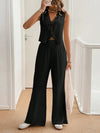 V Neck Sleeveless Top and Pants Set-Krush Kandy, Women's Online Fashion Boutique Located in Phoenix, Arizona (Scottsdale Area)