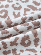 Leopard Drop Shoulder Chunky Knitted Cardigan-Sweater-Krush Kandy, Women's Online Fashion Boutique Located in Phoenix, Arizona (Scottsdale Area)