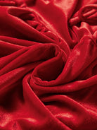 Plus Size Tie Front Velvet Peplum Blouse-Blouses-Krush Kandy, Women's Online Fashion Boutique Located in Phoenix, Arizona (Scottsdale Area)