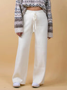 Ribbed Wide Leg Sweater Pants-pants-Krush Kandy, Women's Online Fashion Boutique Located in Phoenix, Arizona (Scottsdale Area)