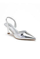 Silver Pointed-Toe Slingback Pump-Shoes-Krush Kandy, Women's Online Fashion Boutique Located in Phoenix, Arizona (Scottsdale Area)