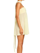 Ruched Square Neck Cami Dress with Scarf-Dresses-Krush Kandy, Women's Online Fashion Boutique Located in Phoenix, Arizona (Scottsdale Area)