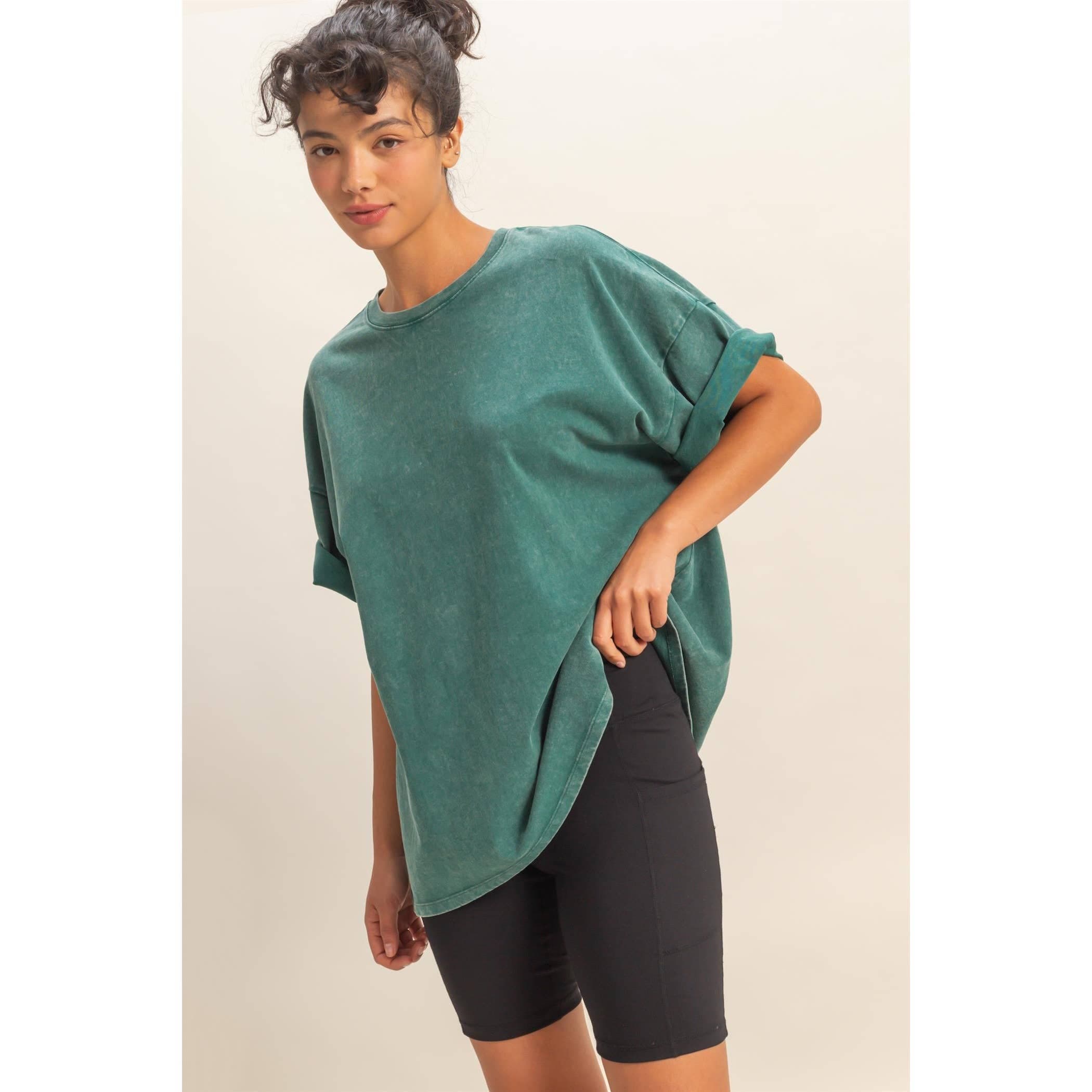 The Easygoing Oversized Mineral Wash T-Shirt | 6 Colors