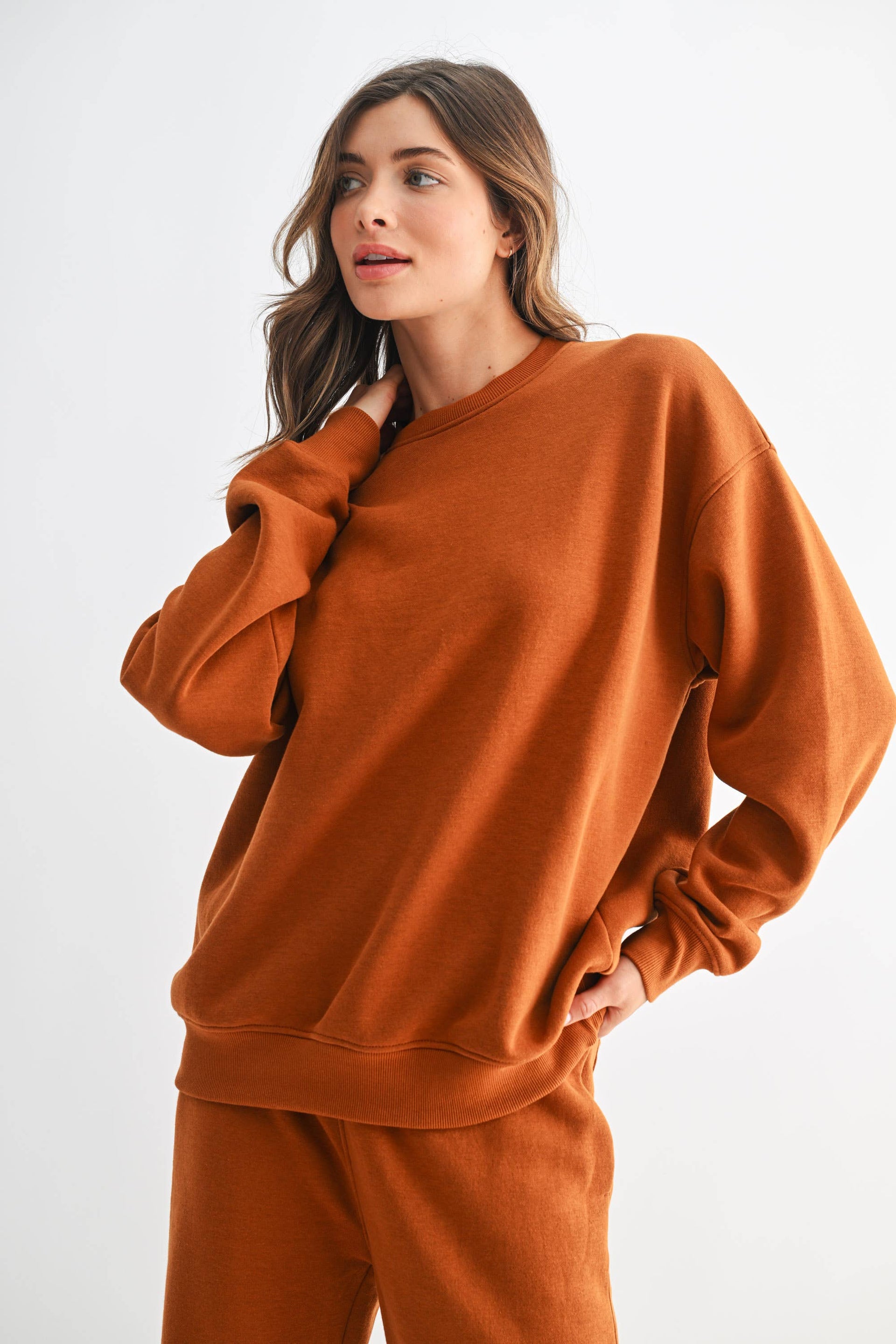 Oversized Boyfriend Pullover-Sweaters-Krush Kandy, Women's Online Fashion Boutique Located in Phoenix, Arizona (Scottsdale Area)