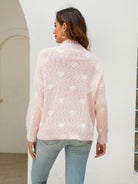 Heart Mock Neck Sweater-Krush Kandy, Women's Online Fashion Boutique Located in Phoenix, Arizona (Scottsdale Area)