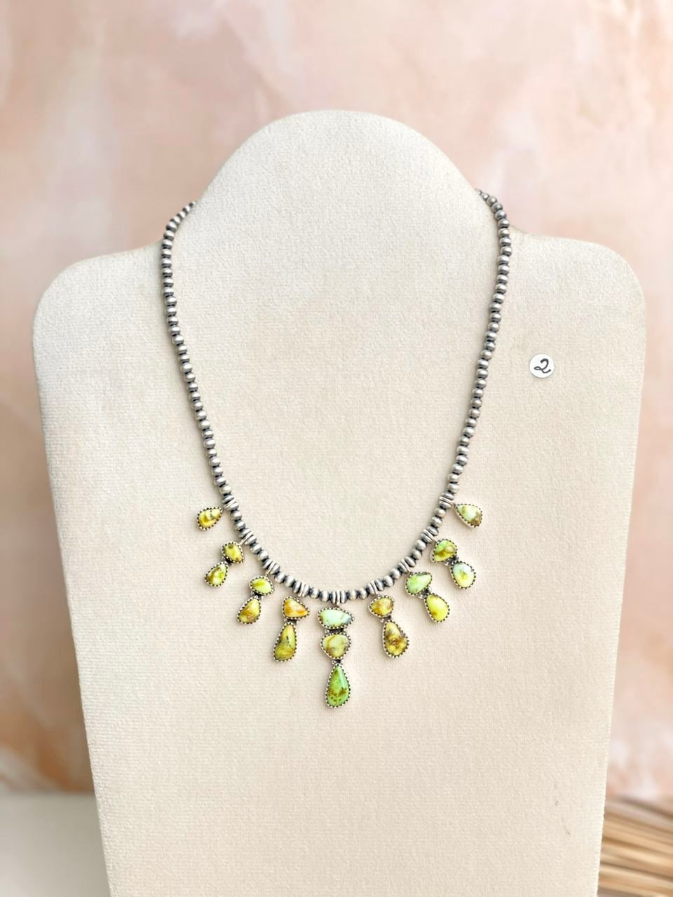 Desert Pearl Stone Drop Necklaces-Necklaces-Krush Kandy, Women's Online Fashion Boutique Located in Phoenix, Arizona (Scottsdale Area)
