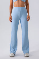 High Waist Straight Active Pants-Pants-Krush Kandy, Women's Online Fashion Boutique Located in Phoenix, Arizona (Scottsdale Area)