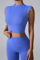 Mock Neck Active Tank-Krush Kandy, Women's Online Fashion Boutique Located in Phoenix, Arizona (Scottsdale Area)