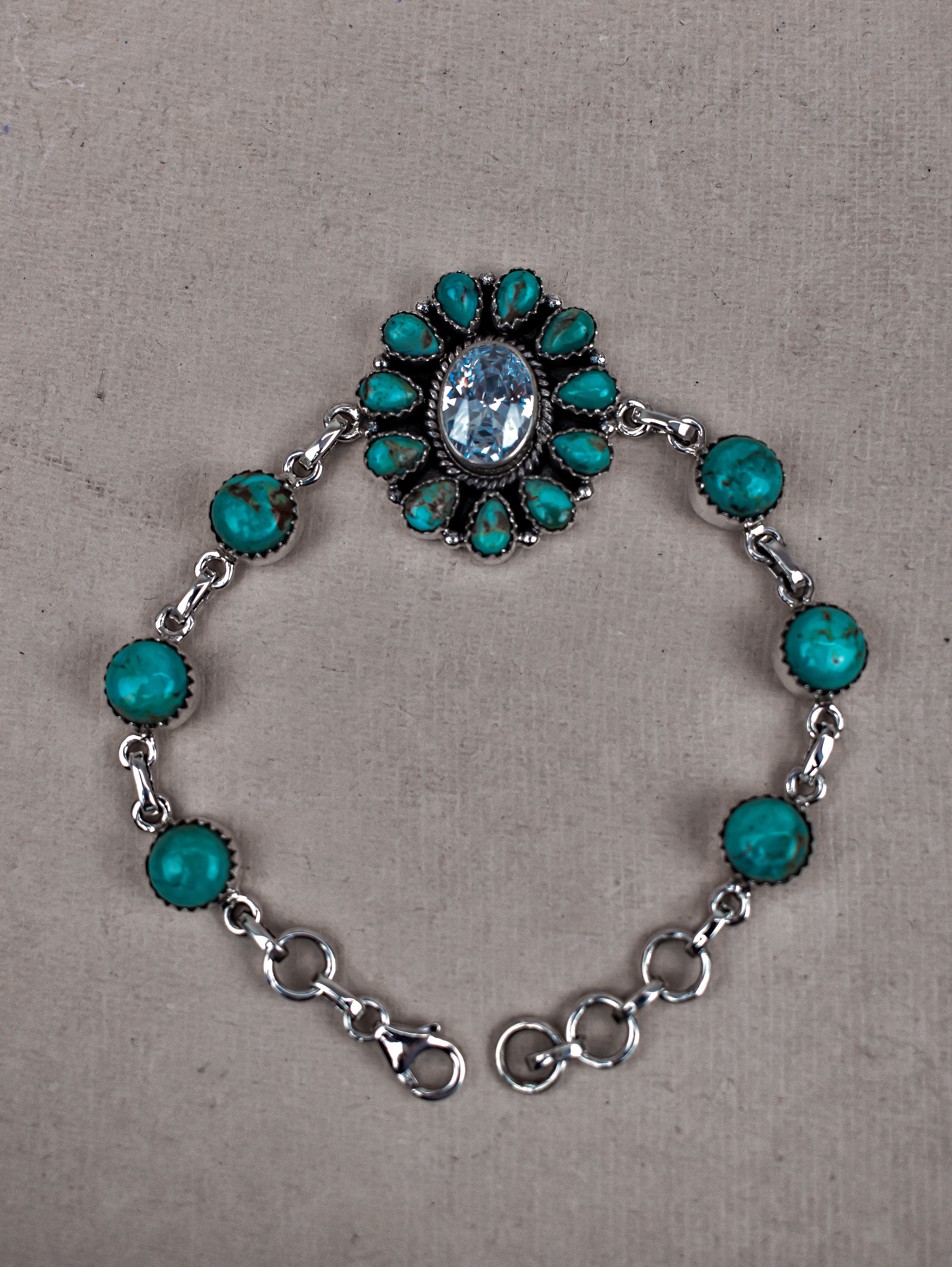 Stone Serenade Sterling Silver Gemstone Bracelet | MANY IN STOCK | PREORDER OPEN-Bracelets-Krush Kandy, Women's Online Fashion Boutique Located in Phoenix, Arizona (Scottsdale Area)