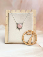 Sunstone Slab Necklace sno 32-Necklaces-Krush Kandy, Women's Online Fashion Boutique Located in Phoenix, Arizona (Scottsdale Area)