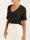 Essential V-Neck Basic Tee-Krush Kandy, Women's Online Fashion Boutique Located in Phoenix, Arizona (Scottsdale Area)