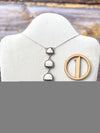 Pink Larimar Drop Necklace-Necklaces-Krush Kandy, Women's Online Fashion Boutique Located in Phoenix, Arizona (Scottsdale Area)