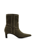 Pointed Toe Studded Western Ankle Boots-Shoes-Krush Kandy, Women's Online Fashion Boutique Located in Phoenix, Arizona (Scottsdale Area)
