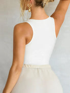 Solid Color Wide Strap Tank-Tops-Krush Kandy, Women's Online Fashion Boutique Located in Phoenix, Arizona (Scottsdale Area)