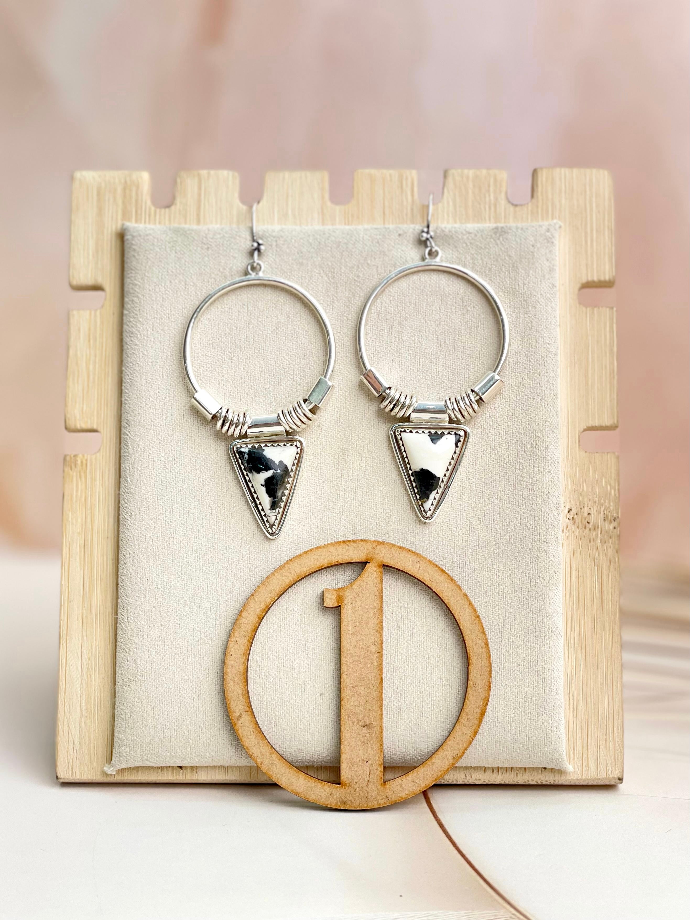 Southwest Triad Hoops sno 16-Earrings-Krush Kandy, Women's Online Fashion Boutique Located in Phoenix, Arizona (Scottsdale Area)