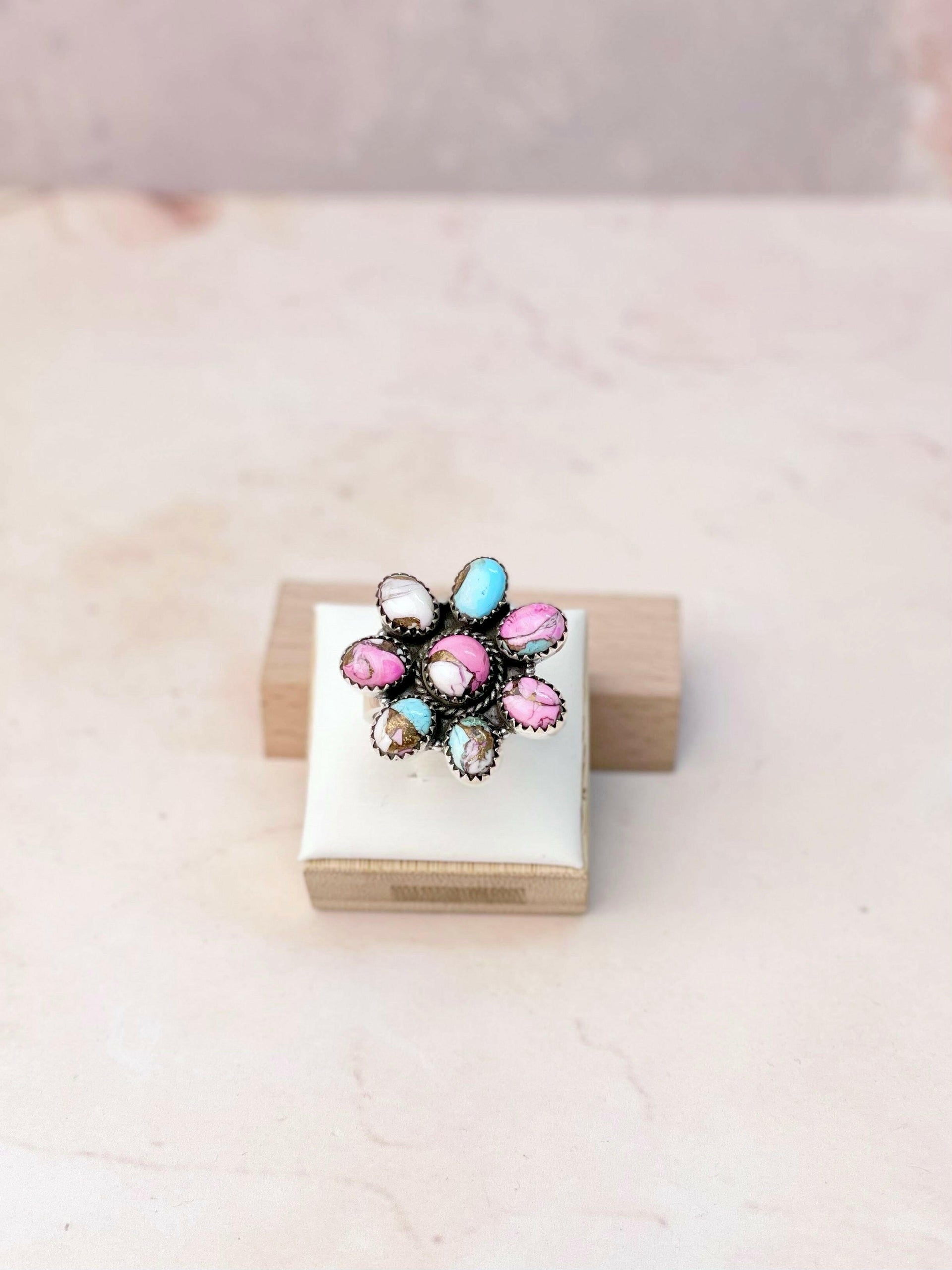 Cotton Candy Mixed Rings-Rings-Krush Kandy, Women's Online Fashion Boutique Located in Phoenix, Arizona (Scottsdale Area)