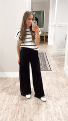 Drawstring Wide Leg Pants with Pockets-Bottoms-Krush Kandy, Women's Online Fashion Boutique Located in Phoenix, Arizona (Scottsdale Area)