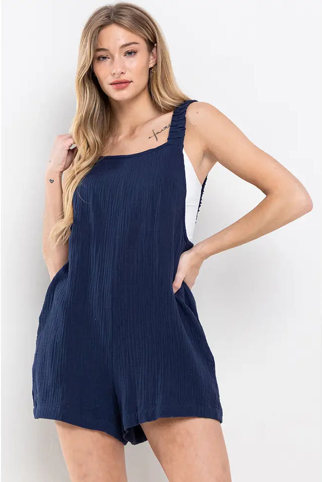 Sleeveless Nightingale Romper-Jumpsuits & Rompers-Krush Kandy, Women's Online Fashion Boutique Located in Phoenix, Arizona (Scottsdale Area)