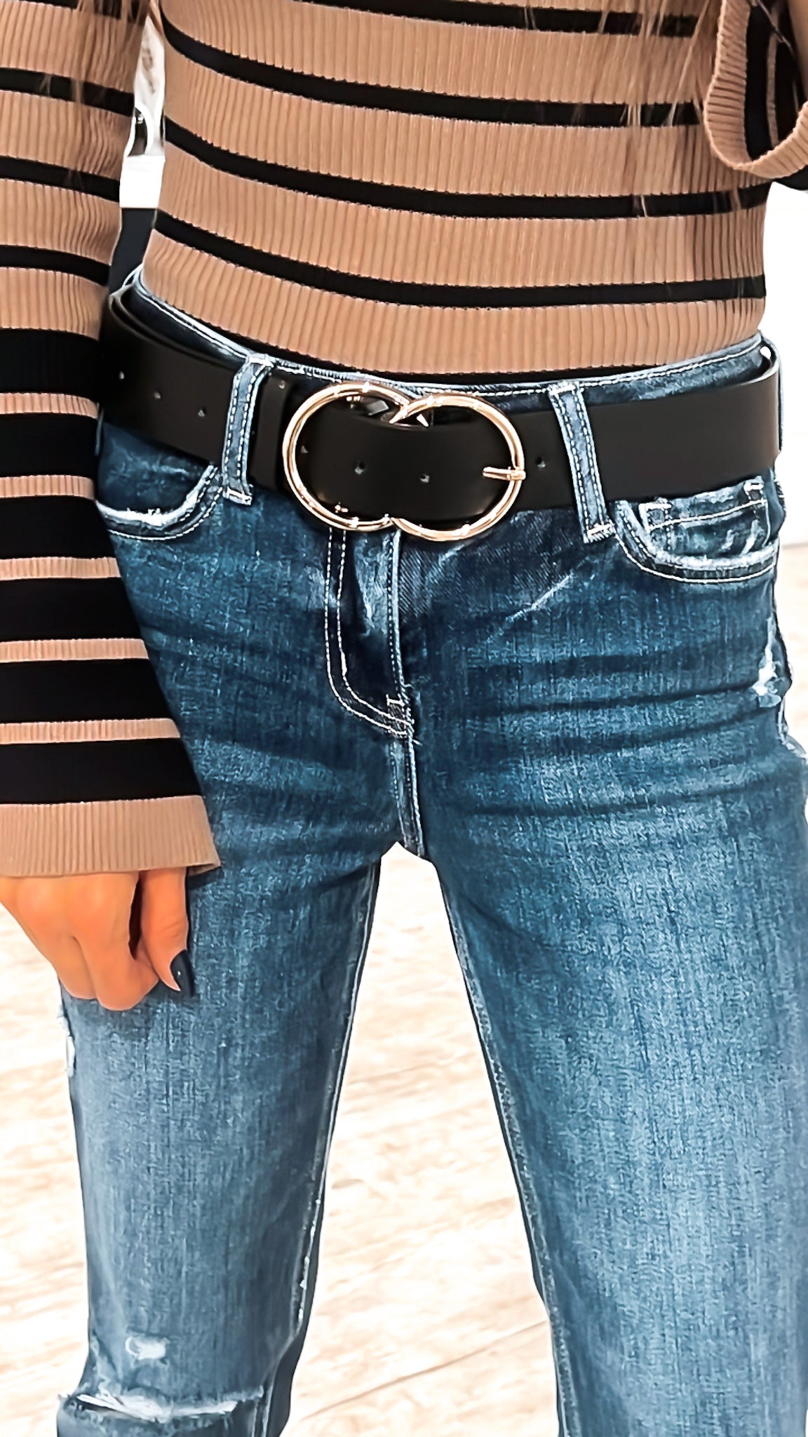 Double Trouble O Ring Belt-Belts-Krush Kandy, Women's Online Fashion Boutique Located in Phoenix, Arizona (Scottsdale Area)