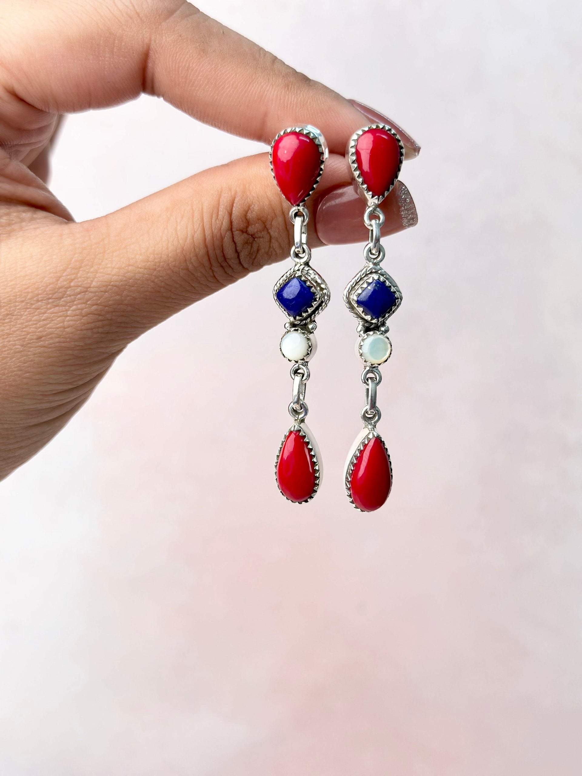 Firecracker Drops Earrings-Earrings-Krush Kandy, Women's Online Fashion Boutique Located in Phoenix, Arizona (Scottsdale Area)