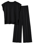 Best of Both Worlds Top and Pants Knit Set-2 Piece Outfit Sets-Krush Kandy, Women's Online Fashion Boutique Located in Phoenix, Arizona (Scottsdale Area)