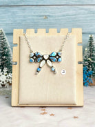 Winter Frost Golden Hills Bow Necklace-Necklaces-Krush Kandy, Women's Online Fashion Boutique Located in Phoenix, Arizona (Scottsdale Area)