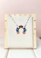 Patriotic Stars Naja Necklace-Necklaces-Krush Kandy, Women's Online Fashion Boutique Located in Phoenix, Arizona (Scottsdale Area)