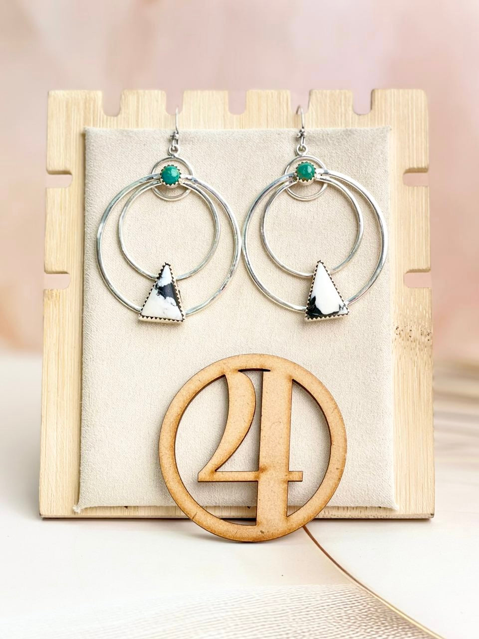 Triad Hoop Earrings sno 39-Earrings-Krush Kandy, Women's Online Fashion Boutique Located in Phoenix, Arizona (Scottsdale Area)