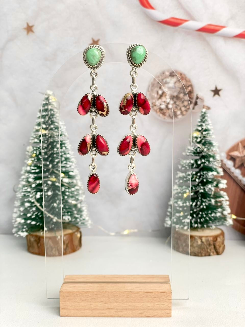 Dahlia's Muse Stone Drop Earrings-Earrings-Krush Kandy, Women's Online Fashion Boutique Located in Phoenix, Arizona (Scottsdale Area)