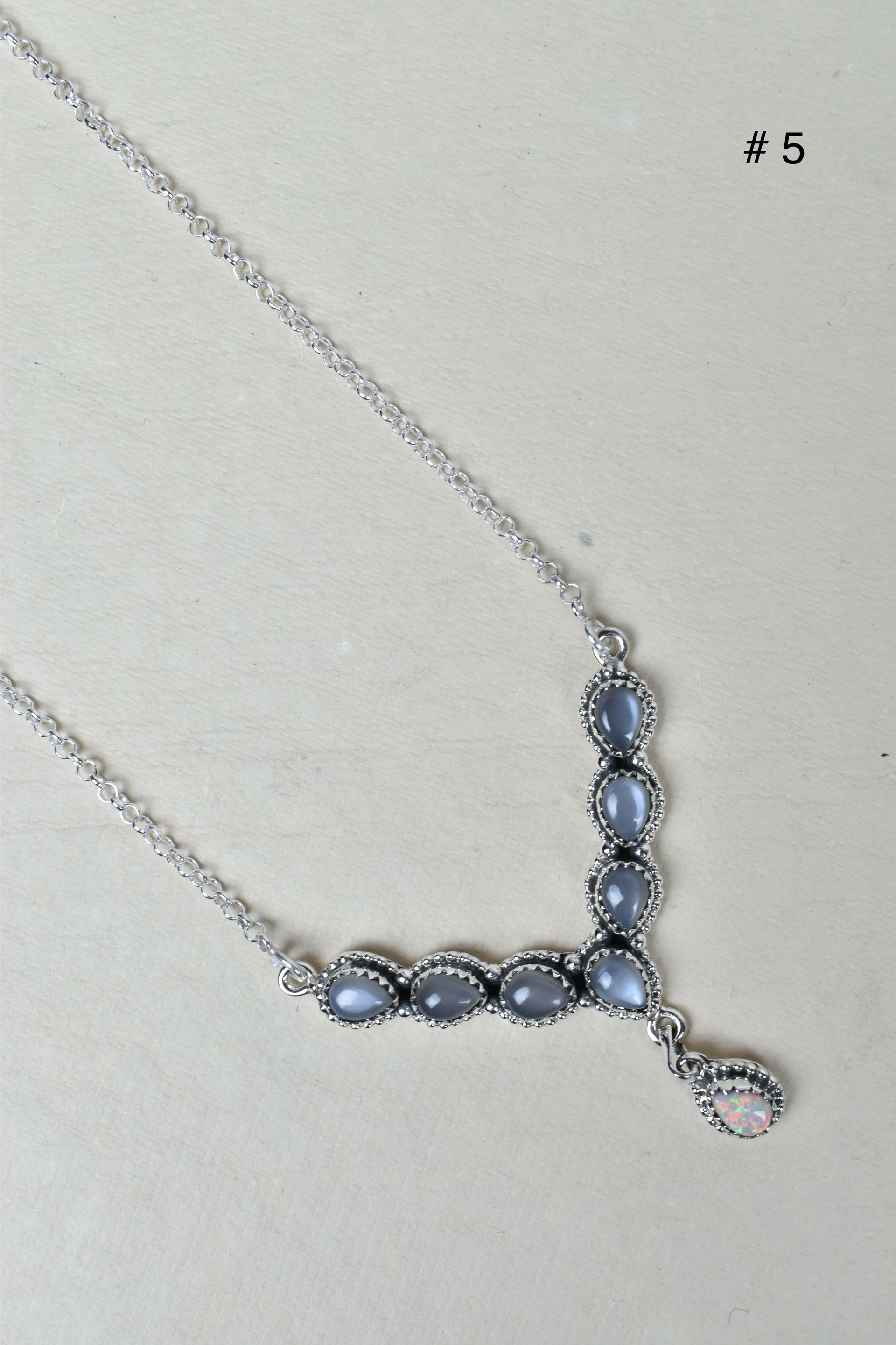 Y Knot Sterling Silver Necklace-Lariat and Y Necklaces-Krush Kandy, Women's Online Fashion Boutique Located in Phoenix, Arizona (Scottsdale Area)