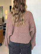 Openwork Batwing Sleeve Sweater-Sweater-Krush Kandy, Women's Online Fashion Boutique Located in Phoenix, Arizona (Scottsdale Area)