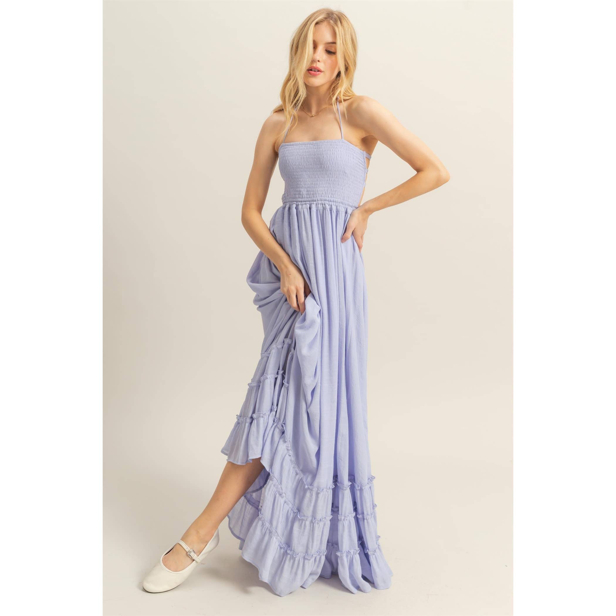 Twirl Away Tiered Maxi Dress-Dresses-Krush Kandy, Women's Online Fashion Boutique Located in Phoenix, Arizona (Scottsdale Area)