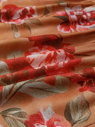 Floral Print Half Button Flounce Sleeve Ruffle Mini Dress-Dresses-Krush Kandy, Women's Online Fashion Boutique Located in Phoenix, Arizona (Scottsdale Area)