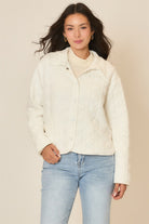 Quilted Collar Jacket-Coats-Krush Kandy, Women's Online Fashion Boutique Located in Phoenix, Arizona (Scottsdale Area)