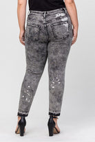 VERVET | So Sassy Distressed Acid Wash Jeans | PLUS/REG-Jeans-Krush Kandy, Women's Online Fashion Boutique Located in Phoenix, Arizona (Scottsdale Area)