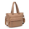 Jayna Quilted Nylon Tote-Purses & Bags-Krush Kandy, Women's Online Fashion Boutique Located in Phoenix, Arizona (Scottsdale Area)