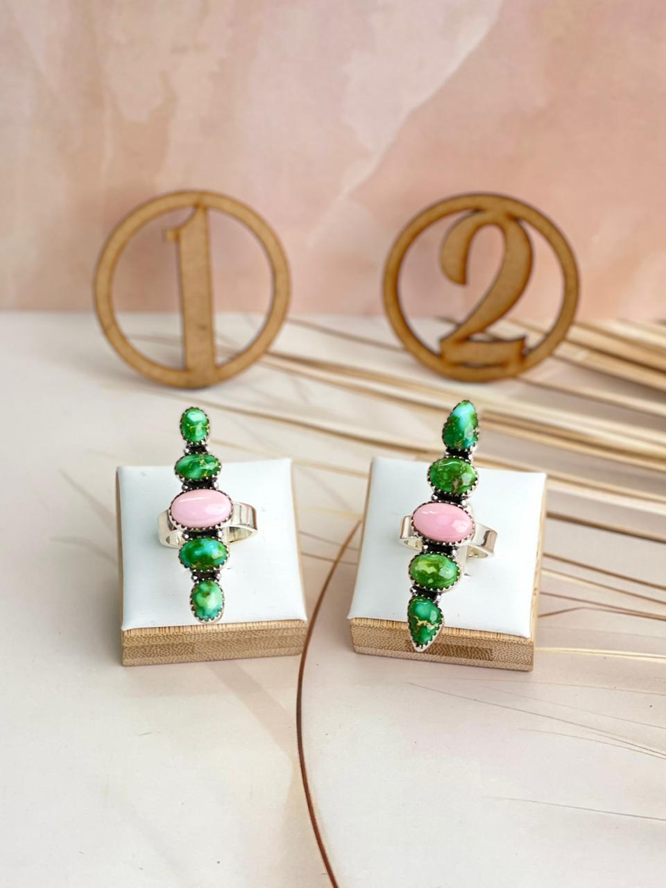 Blushing Conch & Sonoran Crawler Rings-Rings-Krush Kandy, Women's Online Fashion Boutique Located in Phoenix, Arizona (Scottsdale Area)