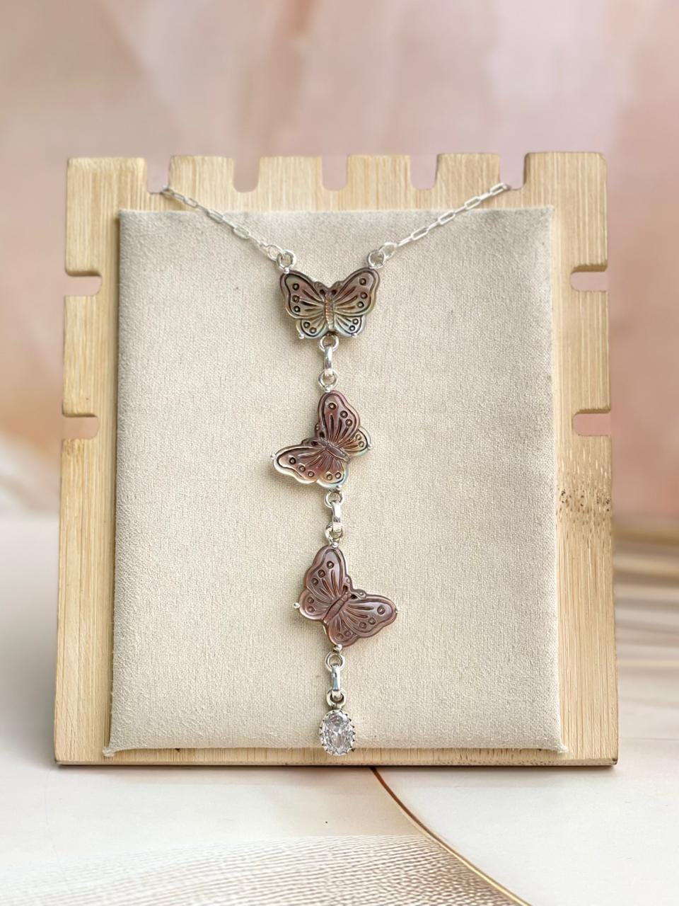 Coco Butterfly Lariat Necklace-Necklaces-Krush Kandy, Women's Online Fashion Boutique Located in Phoenix, Arizona (Scottsdale Area)