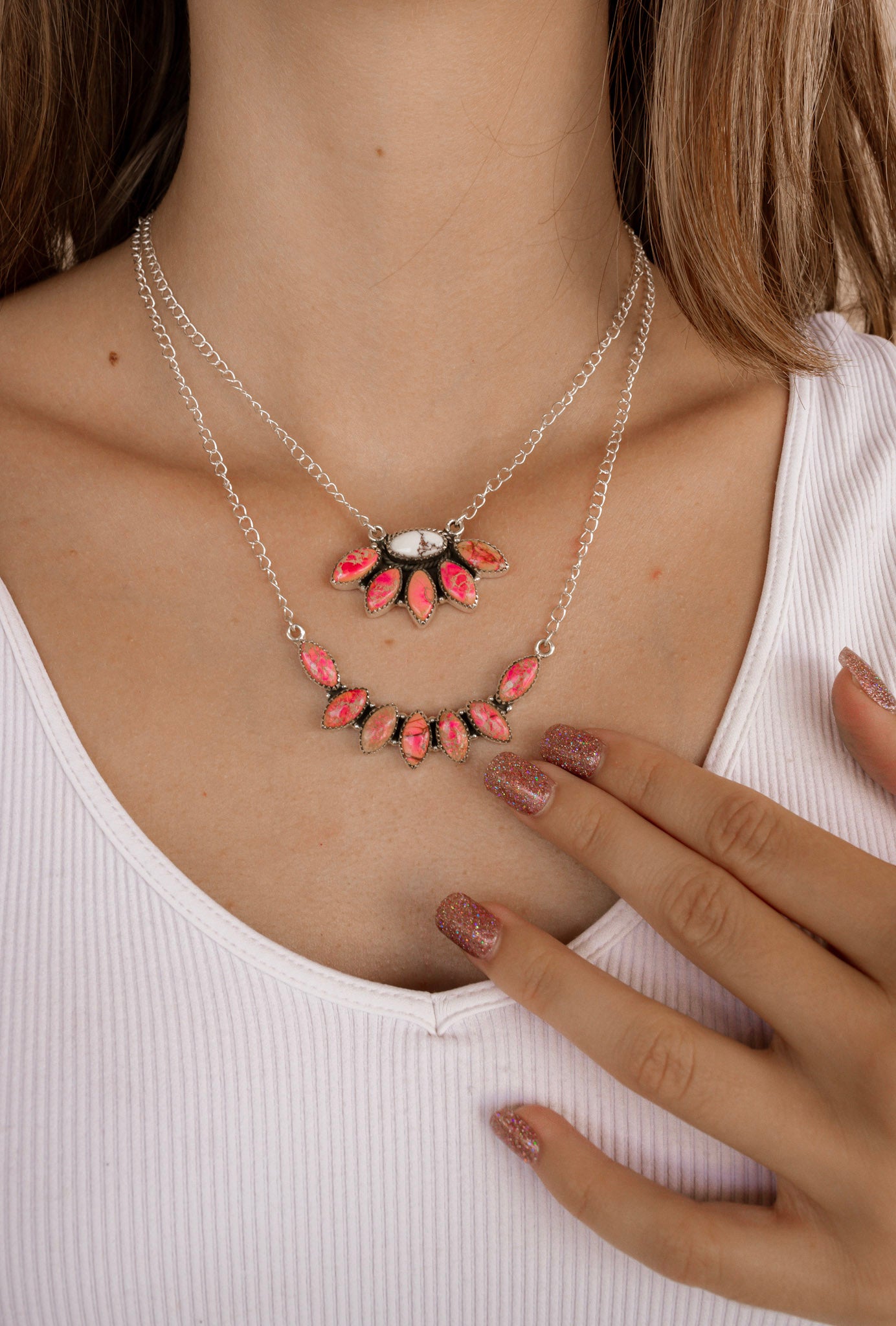 Wild Jasper Necklaces-Necklaces-Krush Kandy, Women's Online Fashion Boutique Located in Phoenix, Arizona (Scottsdale Area)