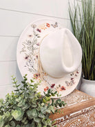 Floral Print Hat-Hats-Krush Kandy, Women's Online Fashion Boutique Located in Phoenix, Arizona (Scottsdale Area)