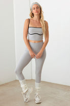 Le Lis Ribbed Crop Cami and High Waist Brushed Leggings Set-Krush Kandy, Women's Online Fashion Boutique Located in Phoenix, Arizona (Scottsdale Area)