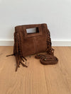 Lilly Fringe Suede Mini Bag