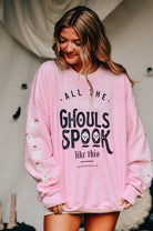 All The Pretty Ghouls Sweatshirt-Krush Kandy, Women's Online Fashion Boutique Located in Phoenix, Arizona (Scottsdale Area)